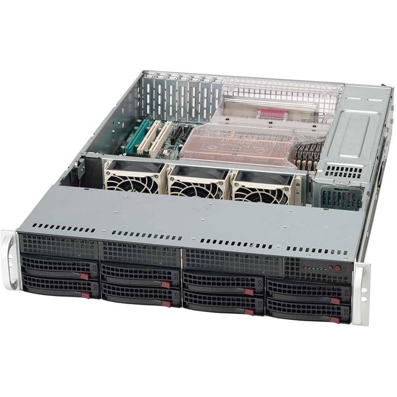 Server Case Supermicro CSE-825TQC-R1K03LPB, 1000Вт