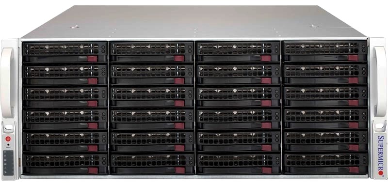 Server Case SuperMicro CSE-846BE1C-R1K23B, 1200Вт, E-ATX