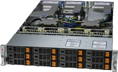 Серверная платформа Supermicro AS-2125HS-TNR (bundle3) 2xSP5, 24xDDR V, 24x2.5", 2x1600Вт, 2U
