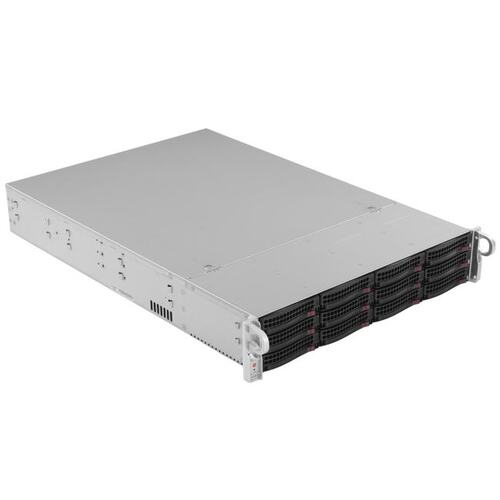 Серверный корпус Supermicro SuperChassis 826BAC4-R920LPB (CSE-826BAC4-R920LPB), 2x920Вт, 14x2.5"/12x3.5" 2U, E-ATX