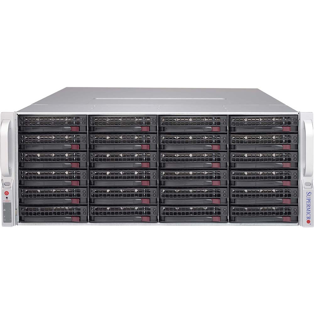 Корпус JBOD SuperMicro CSE-847E1C-R1K23JBOD, 2x1200Вт, 44x3.5", 4U