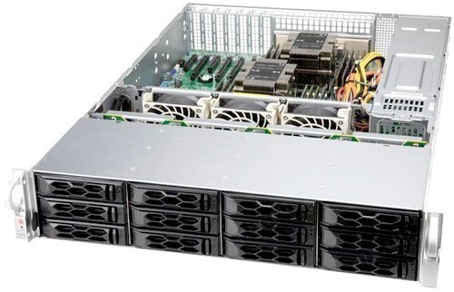 Server Case SuperMicro CSE-LA26E1C4-R609LP, 650Вт, 2U