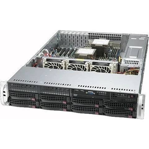 SuperMicro SYS-620P-TRT 2U, 2xLGA4189 (up to 270W), iC621A (X12DPi-NT6), 16xDDR4, up to 8x3.5 SAS/SATA, 4x PCIE 4.0x16 LP, 2x PCIE 4.0x8 LP, 2x 10GBase-T (x550), OOB, 2x 1200W SYS-620P-TRT