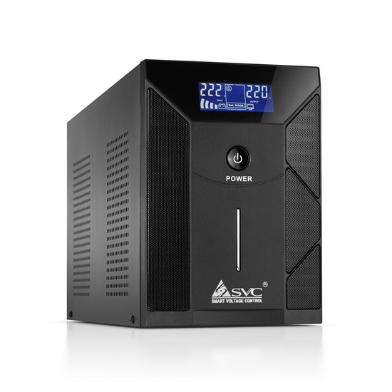 ИБП SVC V-3000-R-LCD, 3000VA (4xSchuko)
