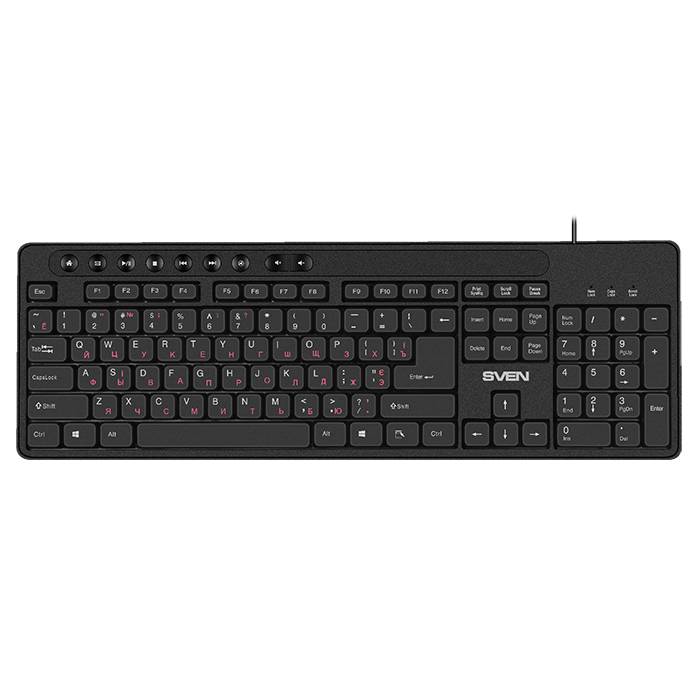 Клавиатура Sven KB-C3060 черный