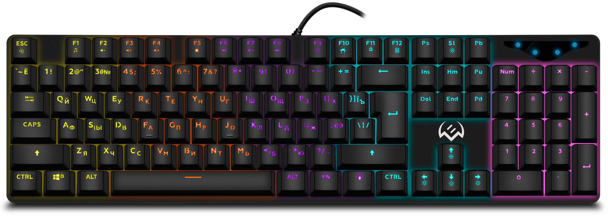 Клавиатура Sven KB-G9300 черный