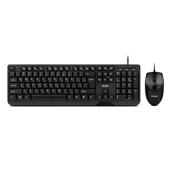 Набор Sven KB-S330C, USB, черный