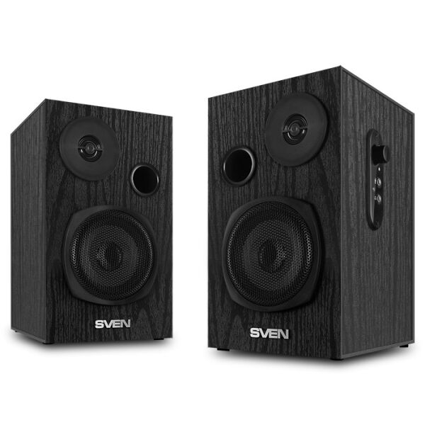 Акустика Sven SPS-585, дерево, 2x9Вт, черный