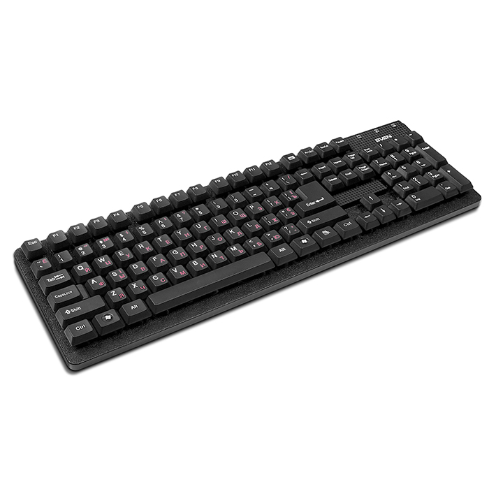 Клавиатура Sven Standard 301, USB+PS/2, черный