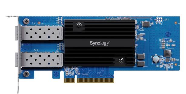 Сетевая карта Synology E25G30-F2, SFP28 (25Gbps), PCI-Ex8