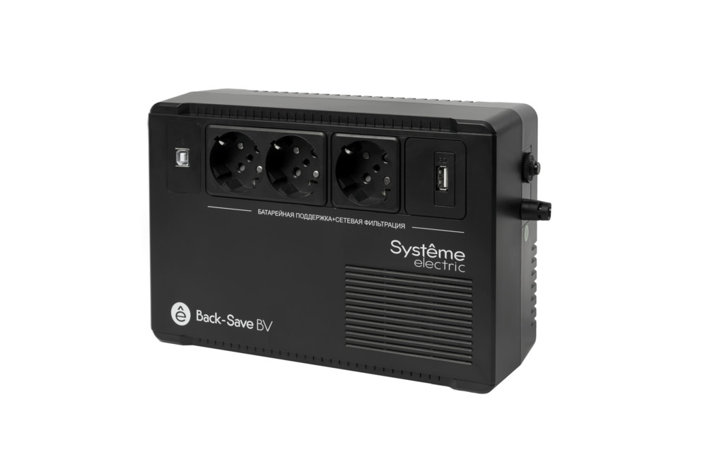 ИБП Systeme Electric BV BVSE800RS, 800VA (3xSchuko)