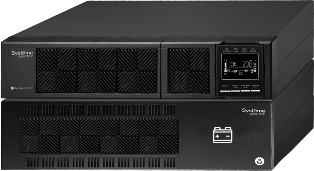 ИБП Systeme Electric SRV SRVSE6KRTXLI5U, 6000VA (клеммная колодка)
