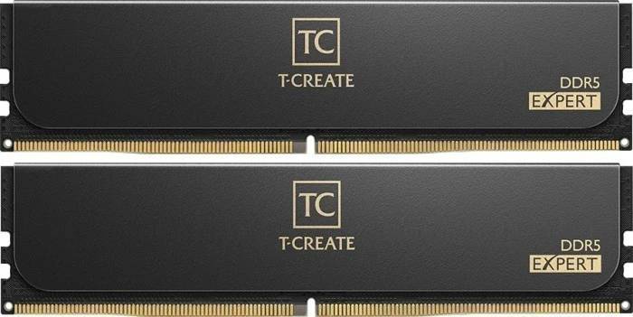 Оперативная память 32Gb Team T-Create Expert Black CTCED532G5600HC38GDC01, DDR V, PC-44800, 5600MHz, kit 2x16Gb