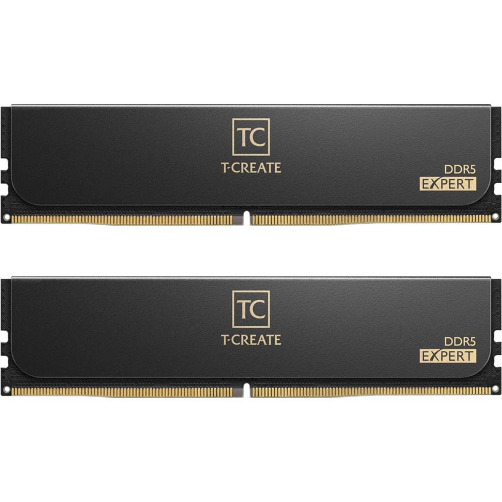 Оперативная память 96Gb Team T-Create Expert Black CTCED596G6400HC32ADC01, DDR V, PC-51200, 6400MHz, kit 2x48Gb