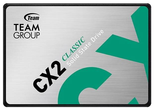 1Tb SSD Team CX2 T253X6001T0C101, 2.5", (540/490), SATA III