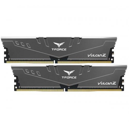Оперативная память 16Gb Team T-Force Vulcan Z Gray TLZGD416G3200HC16CDC01, DDR IV, PC-25600, 3200MHz, kit 2x8Gb