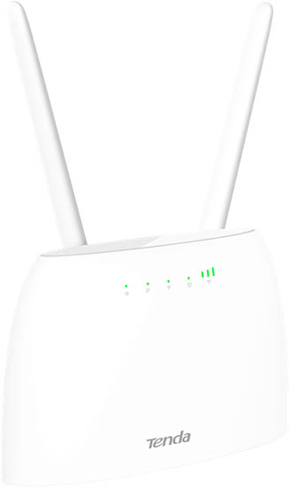 Роутер Wi-Fi/4G Tenda 4G06, 2.4GHz 300Mbps, 2xLAN 100Mbps