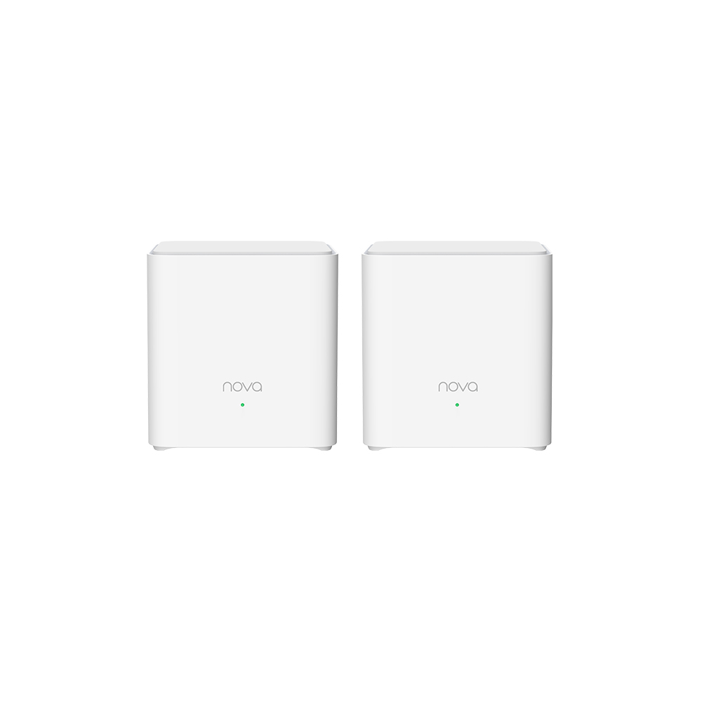 Точка доступа Wi-Fi TENDA MW12 (2-pack), 2.4/5GHz, 2100Mbps, 3xLAN 1Gbps, 1xWAN