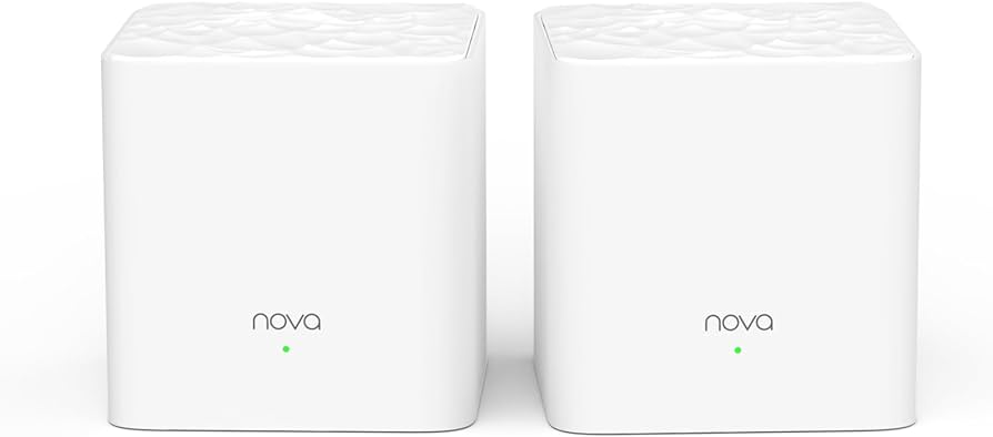 Точка доступа Wi-Fi TENDA MW3 (2-pack), 2.4/5GHz, 1200Mbps, 2xLAN 100Mbps, 1xWAN