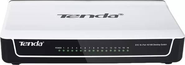 Коммутатор Tenda S16, 16xLAN 100Mbps