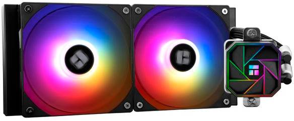 Жидкостное охлаждение Thermalright Aqua Elite 240 V3 ARGB Black A-ELITE-BL-240-ARGB-V3 (LGA1700 Ready)