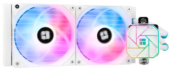 Жидкостное охлаждение Thermalright Aqua Elite 240 V3 ARGB White A-ELITE-WH-240-ARGB-V3 (LGA1700 Ready)