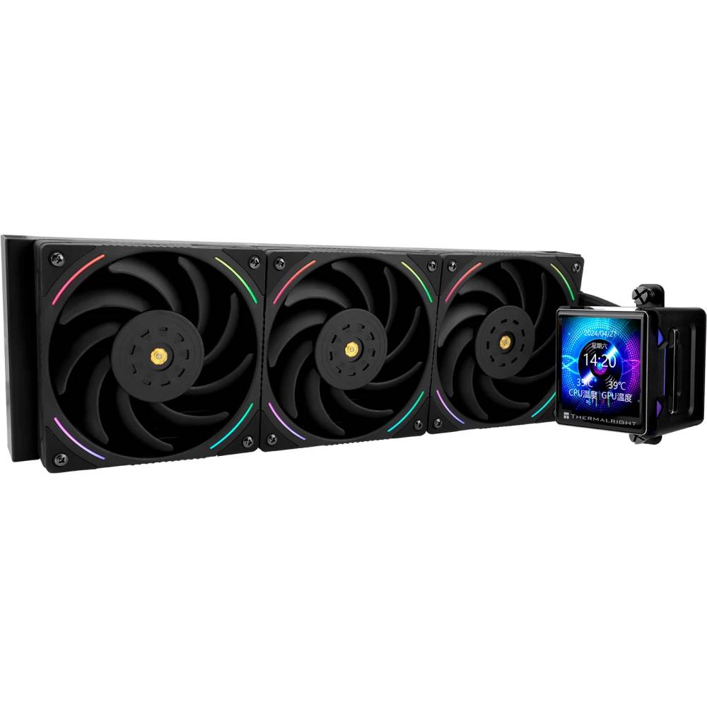 Жидкостное охлаждение Thermalright Elite Vision 360 ARGB Black E-VISION-360-BL-ARGB (LGA1700 Ready)