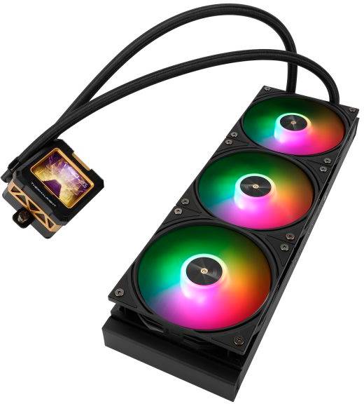 Жидкостное охлаждение Thermalright Frozen Warframe 360 Black ARGB F-WFRAME-360-BL-ARGB (LGA1700 Ready)