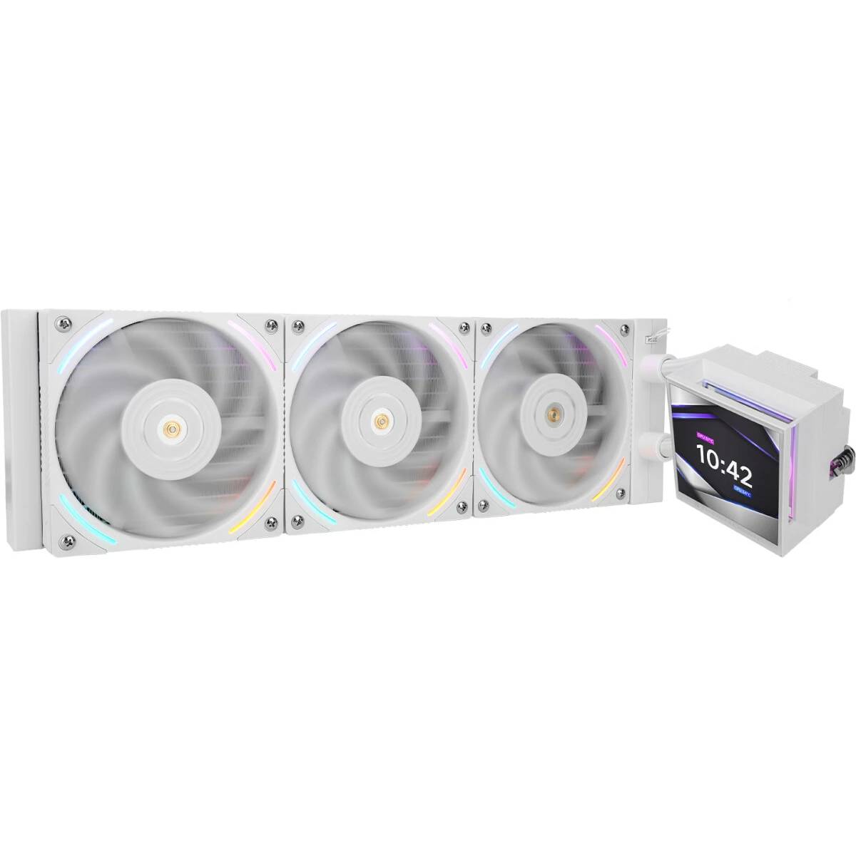 Жидкостное охлаждение Thermalright Hyper Vision 360 White ARGB H-VISION-360-WH-ARGB (LGA1700 Ready)
