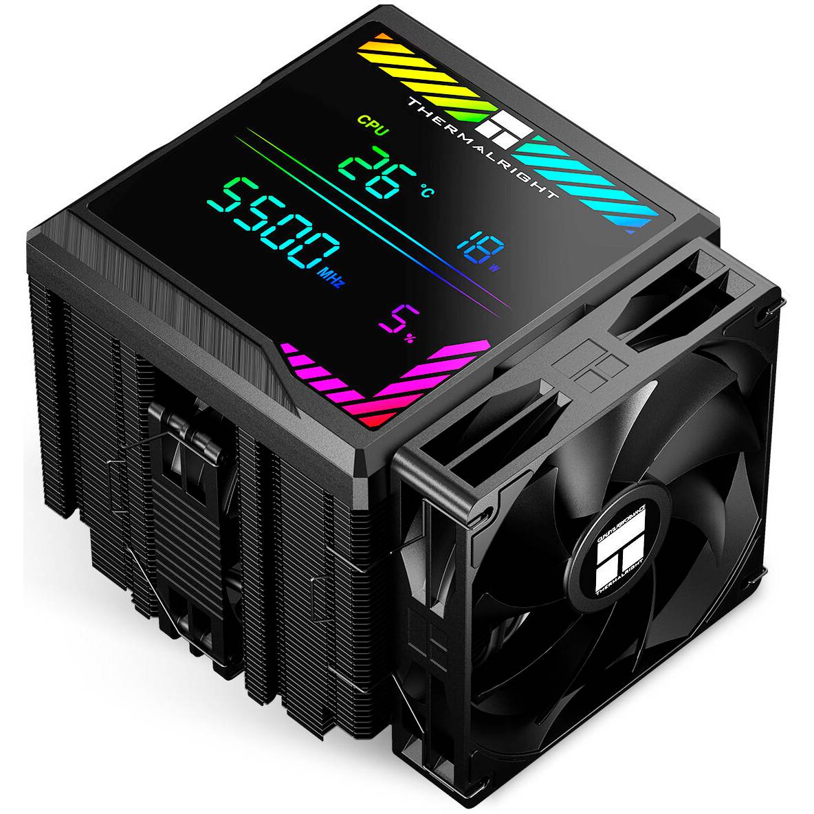 Кулер Thermalright Peerless Assassin 140 Digital Black (PA140-DG-BL), (LGA1700 Ready)