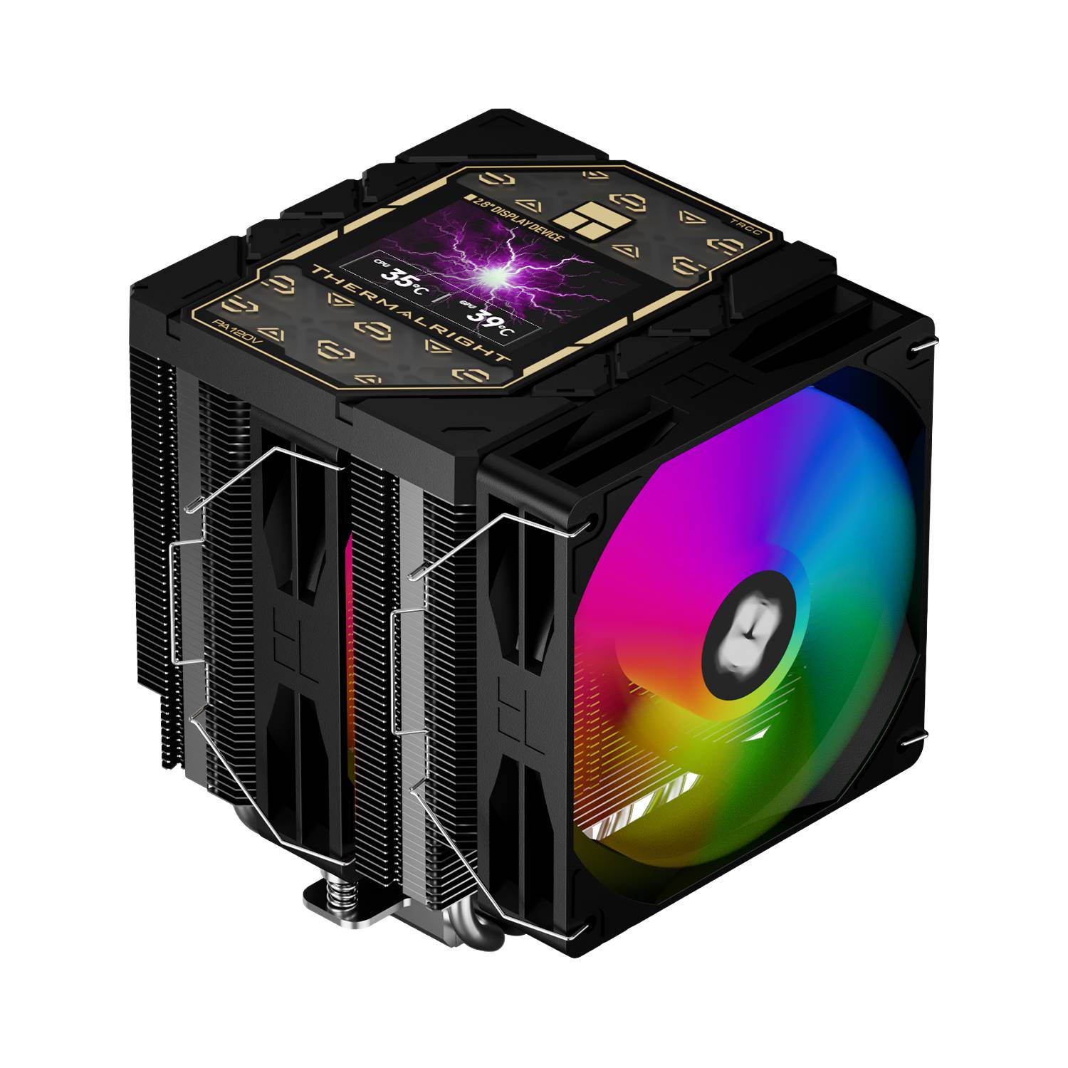 Кулер Thermalright Peerless Assassin 120 Vision ARGB Black TRPA120VAB, (LGA1700 Ready)
