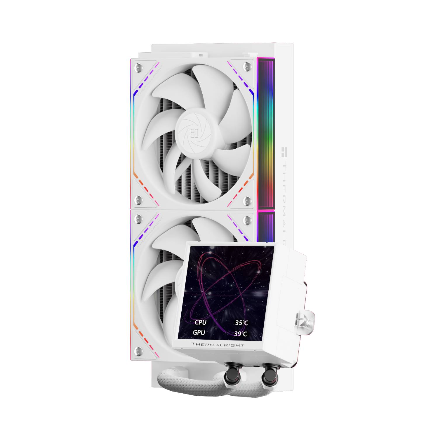 Жидкостное охлаждение Thermalright Peerless Vision 240 White ARGB TRPV240AW (LGA1700 Ready)