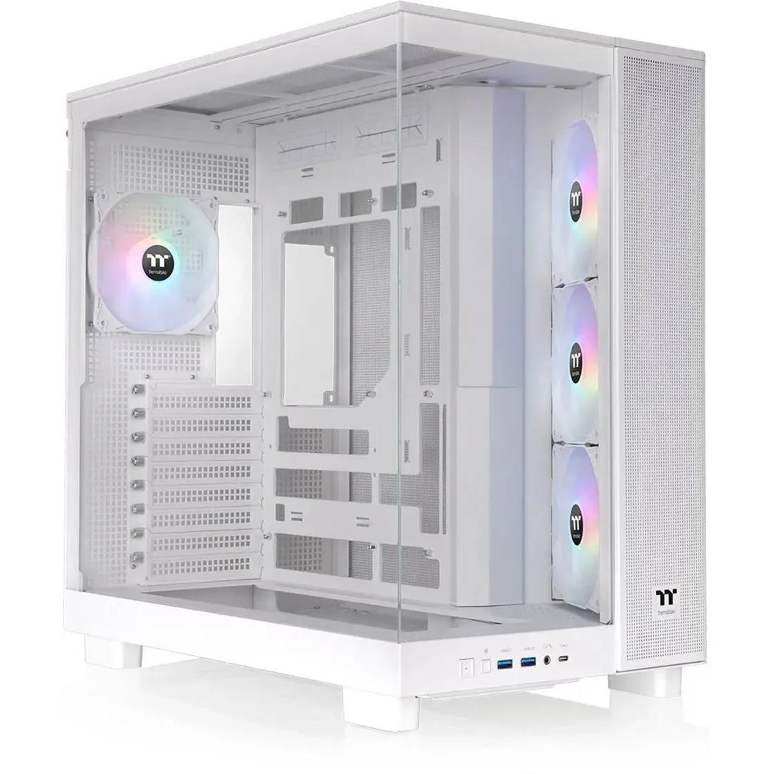 Корпус Thermaltake View 380 TG ARGB White CA-11E-00M6WN-00, без БП, ATX