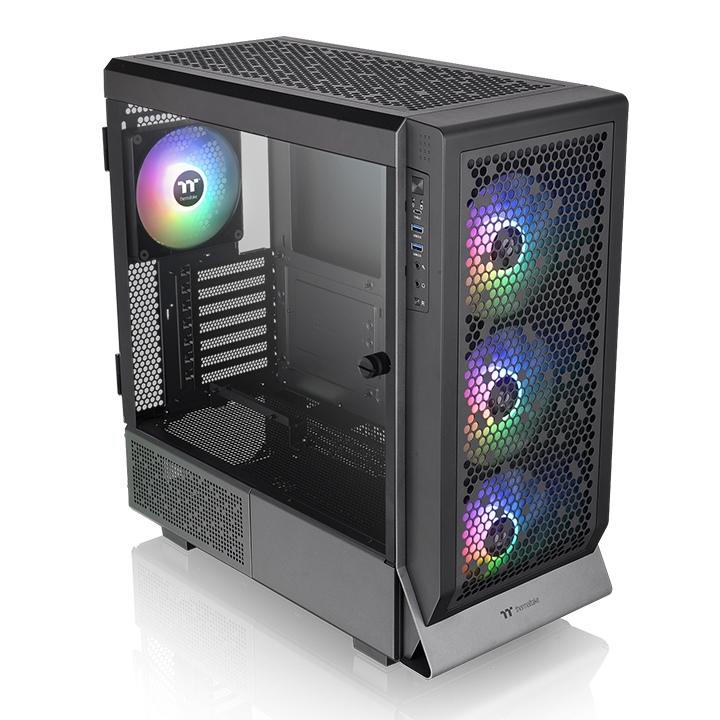 Корпус Thermaltake Ceres 500 TG ARGB Black CA-1X5-00M1WN-00, без БП, E-ATX