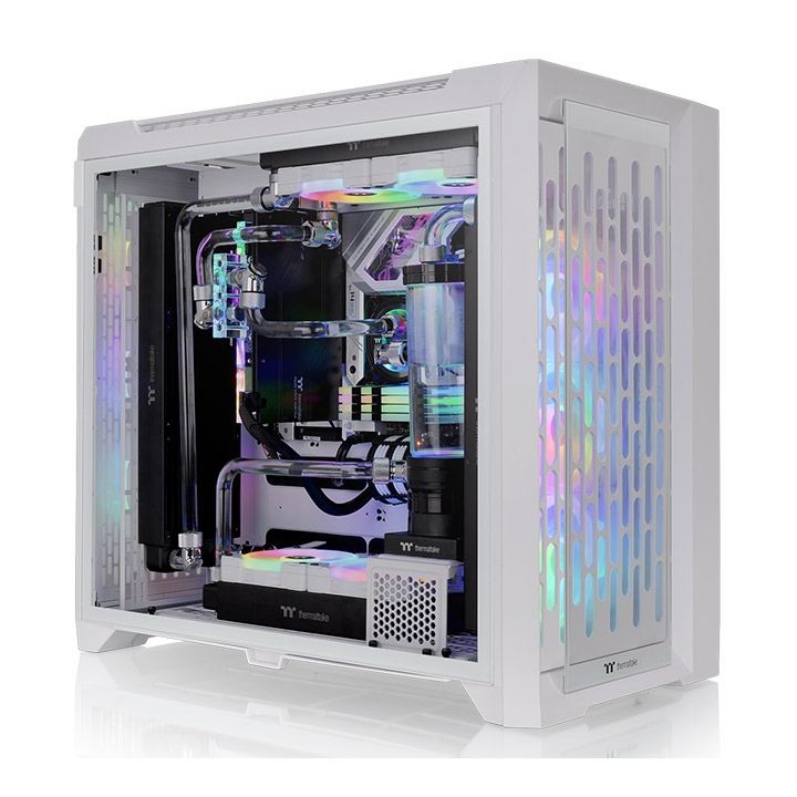 Корпус Thermaltake CTE C750 TG ARGB Snow White CA-1X6-00F6WN-01, без БП, E-ATX