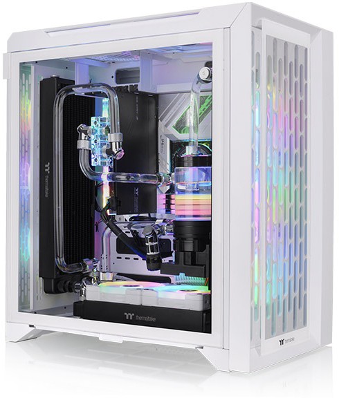 Корпус Thermaltake CTE C700 TG ARGB Snow White CA-1X7-00F6WN-01, без БП, E-ATX
