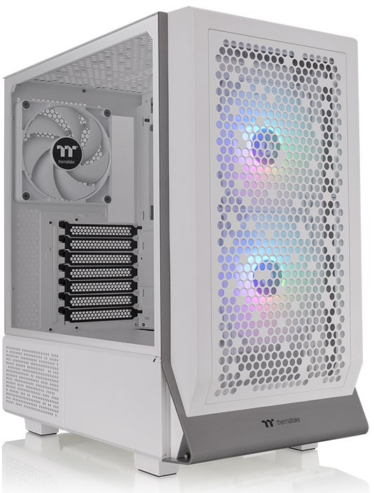 Корпус Thermaltake Ceres 300 TG ARGB Snow CA-1Y2-00M6WN-00, без БП, E-ATX