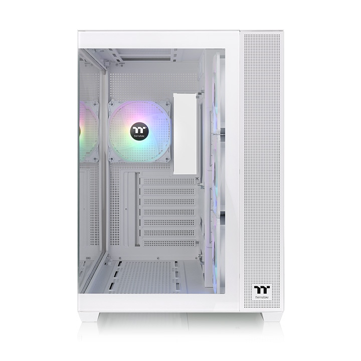 Корпус Thermaltake View 380 TG ARGB Snow CA-1Z2-00M6WN-00, без БП, ATX