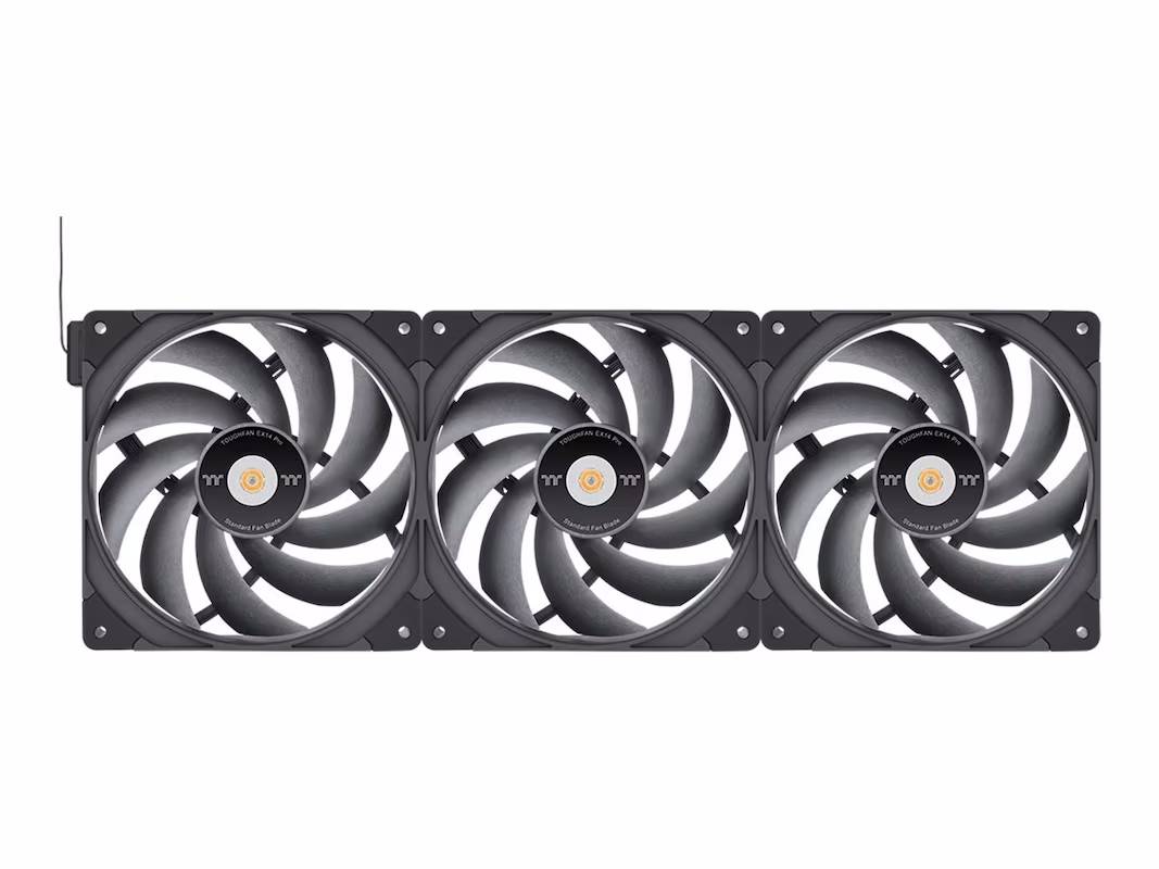 Вентилятор 14x14см Thermaltake ToughFan EX14 Pro CL-F172-PL14BL-A, 3шт