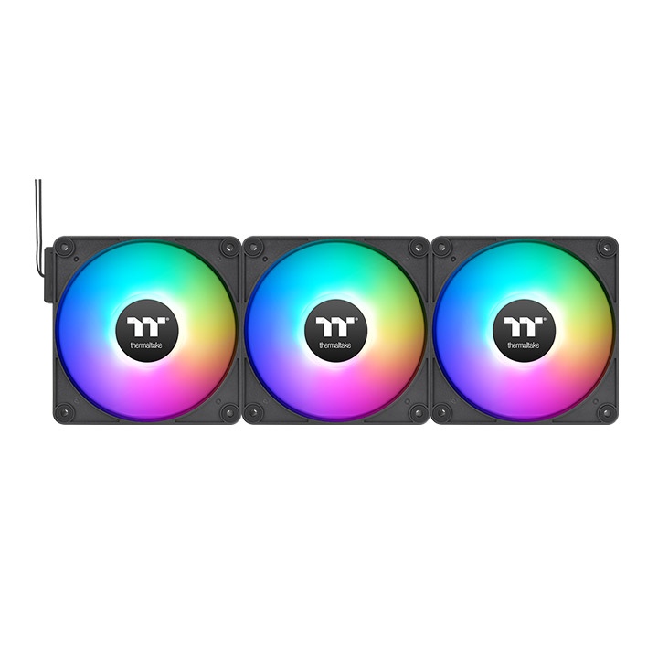 Вентилятор 12x12см Thermaltake CT120 EX Sync ARGB Black CL-F181-PL12SW-A, 3шт