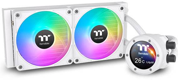 Жидкостное охлаждение Thermaltake TH280 V2 Ultra EX ARGB Snow (CL-W427-PL14SW-A) (LGA1700 Ready)
