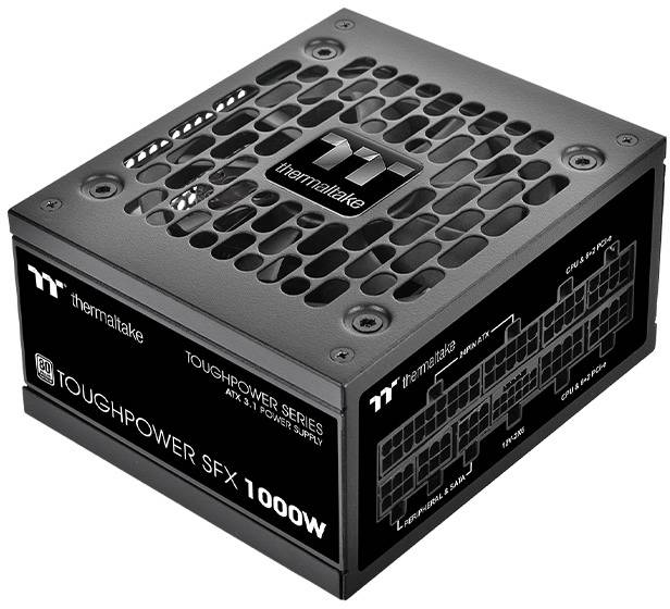 Блок питания 1000Вт, Thermaltake Toughpower SFX1000 (PS-STP-1000FNFAPE-1), 80 Plus Platinum, APFC, SFX