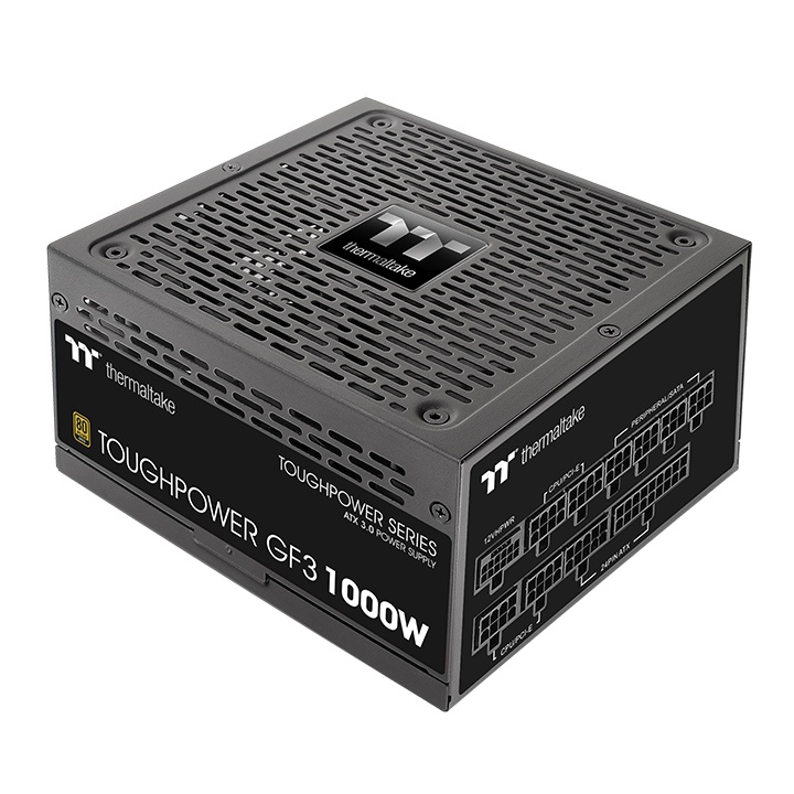 Блок питания 1000Вт, Thermaltake Toughpower GF3 TPD-1000AH3FCG (PS-TPD-1000FNFAGE-4), 80 Plus Gold, APFC, ATX
