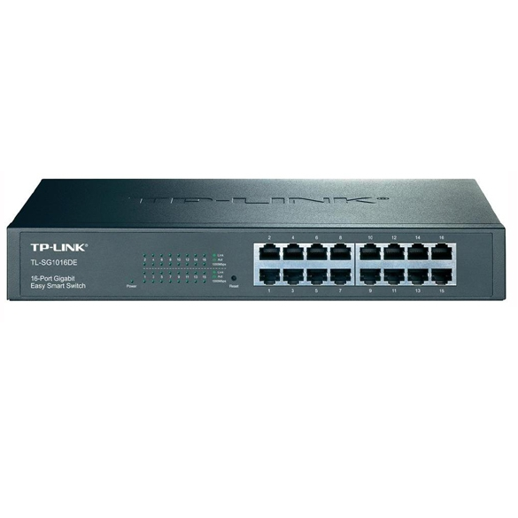 Коммутатор TP-Link TL-SG1016DE, 16xLAN 1Gbps