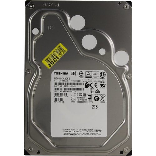 2Tb Toshiba Enterprise Capacity MG04SCA20EE, SAS