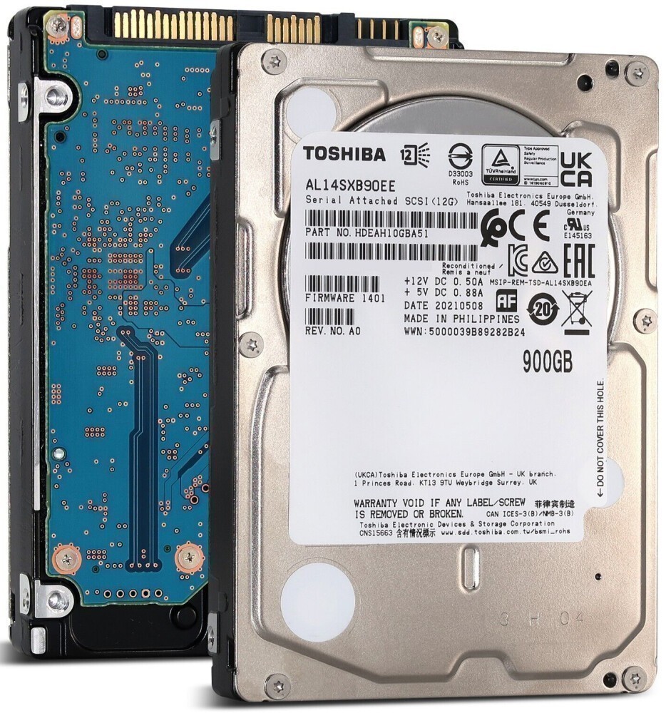 900Gb Toshiba AL14SXB90EE, 15000rpm, 2.5", SAS, 128Mb