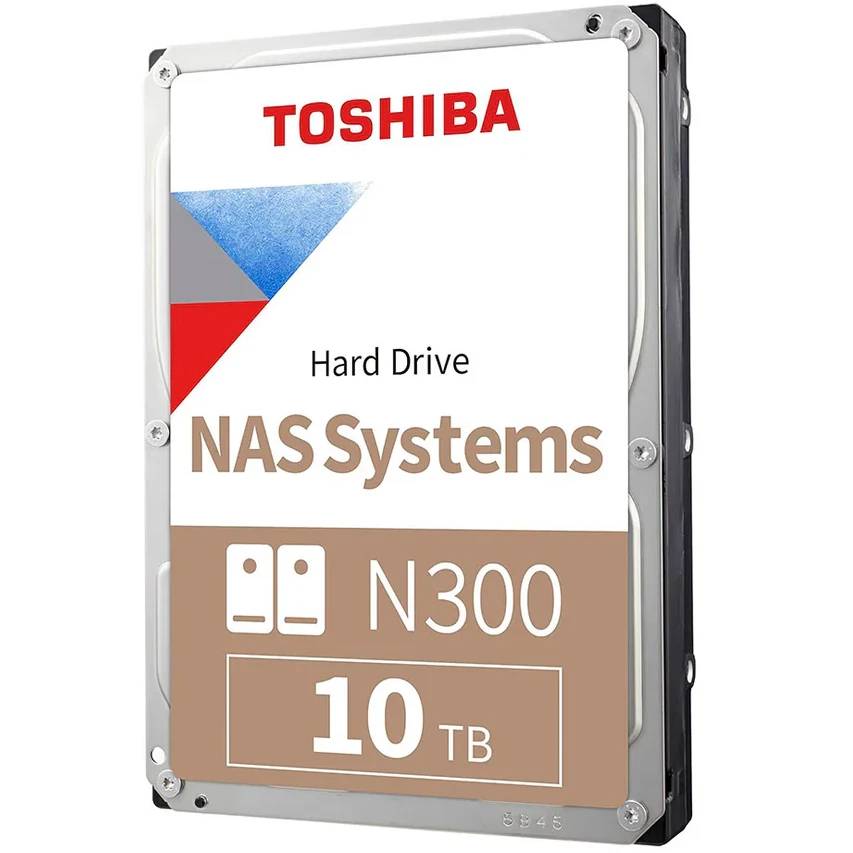 10Tb Toshiba N300 Pro NAS, HDWG71AXZSTA, 7200rpm, SATA III, 512Mb