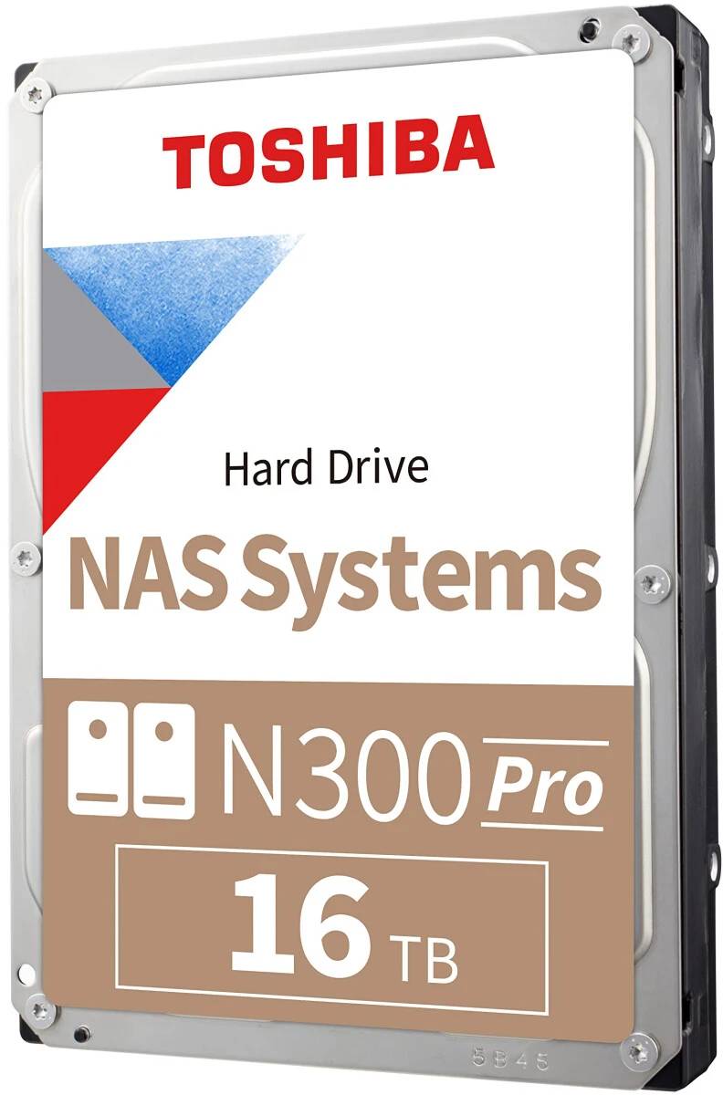 16Tb Toshiba NAS N300, HDWG81GXZSTA, 7200rpm, SATA III, 1024Mb