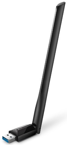 Сетевая карта Wi-Fi, TP-Link Archer T3U Plus, 2.4/5GHz, 867MBps, USB