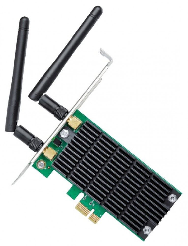 Сетевая карта Wi-Fi, Tp-Link Archer T4E, 2.4/5GHz, 1167MBps, PCI-Ex1